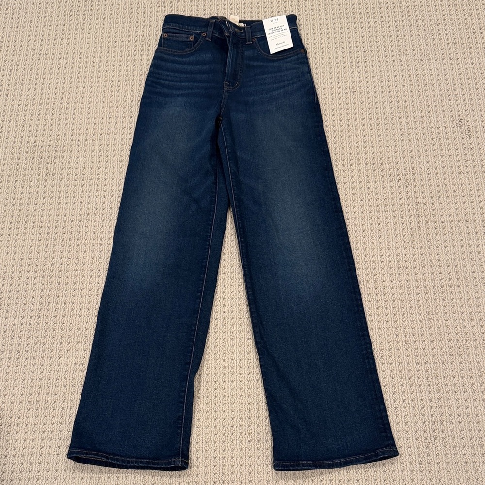 Madewell The Perfect Vintage Wide-Leg Jean Size 24